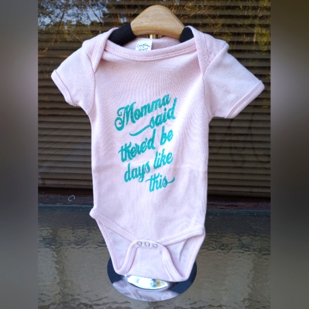 Pink Baby Onesie